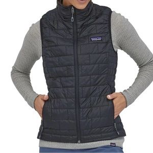 Black Nano Puff Insulated Vest